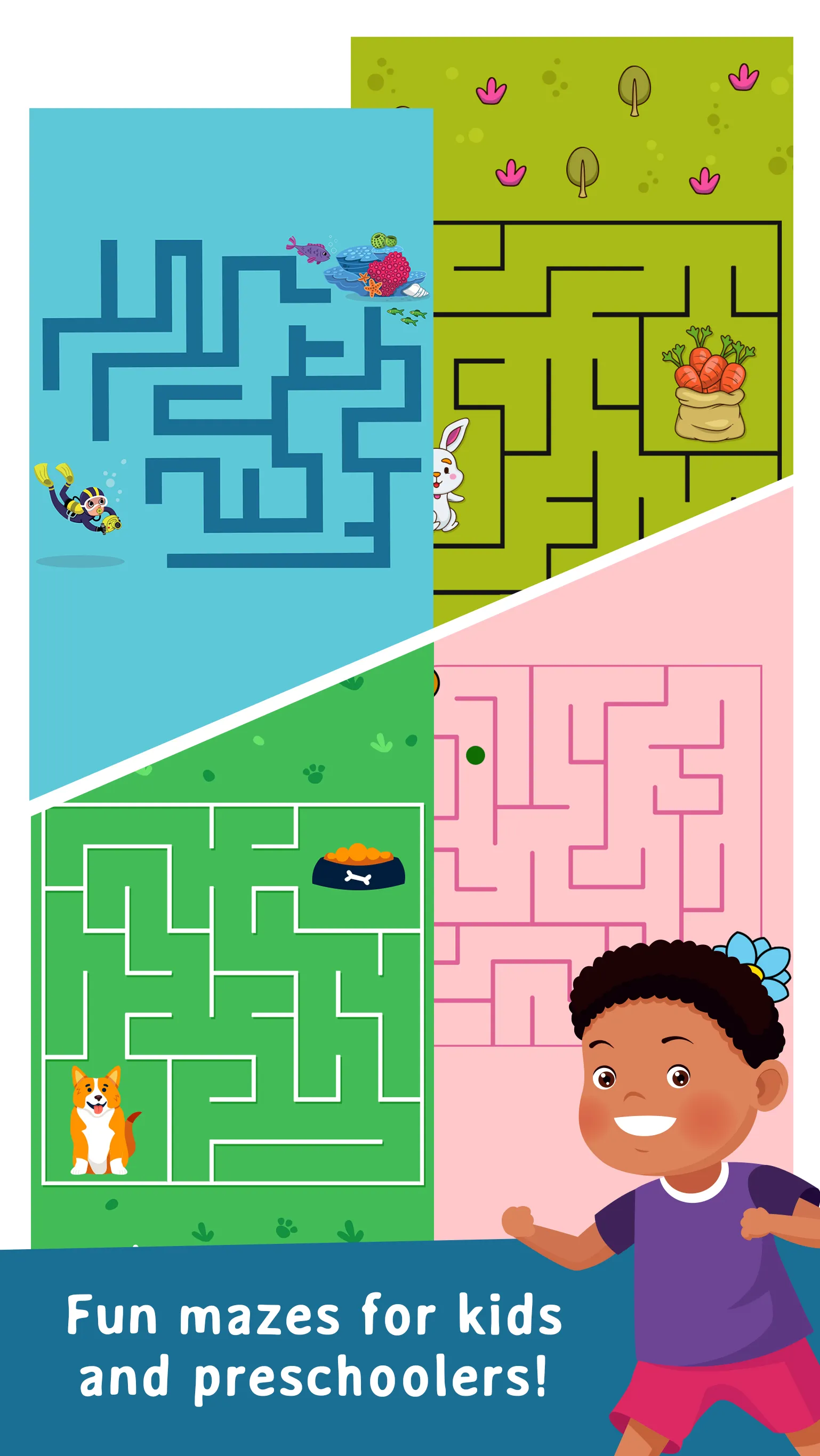 Kids Educational Mazes Puzzle | Indus Appstore | Screenshot