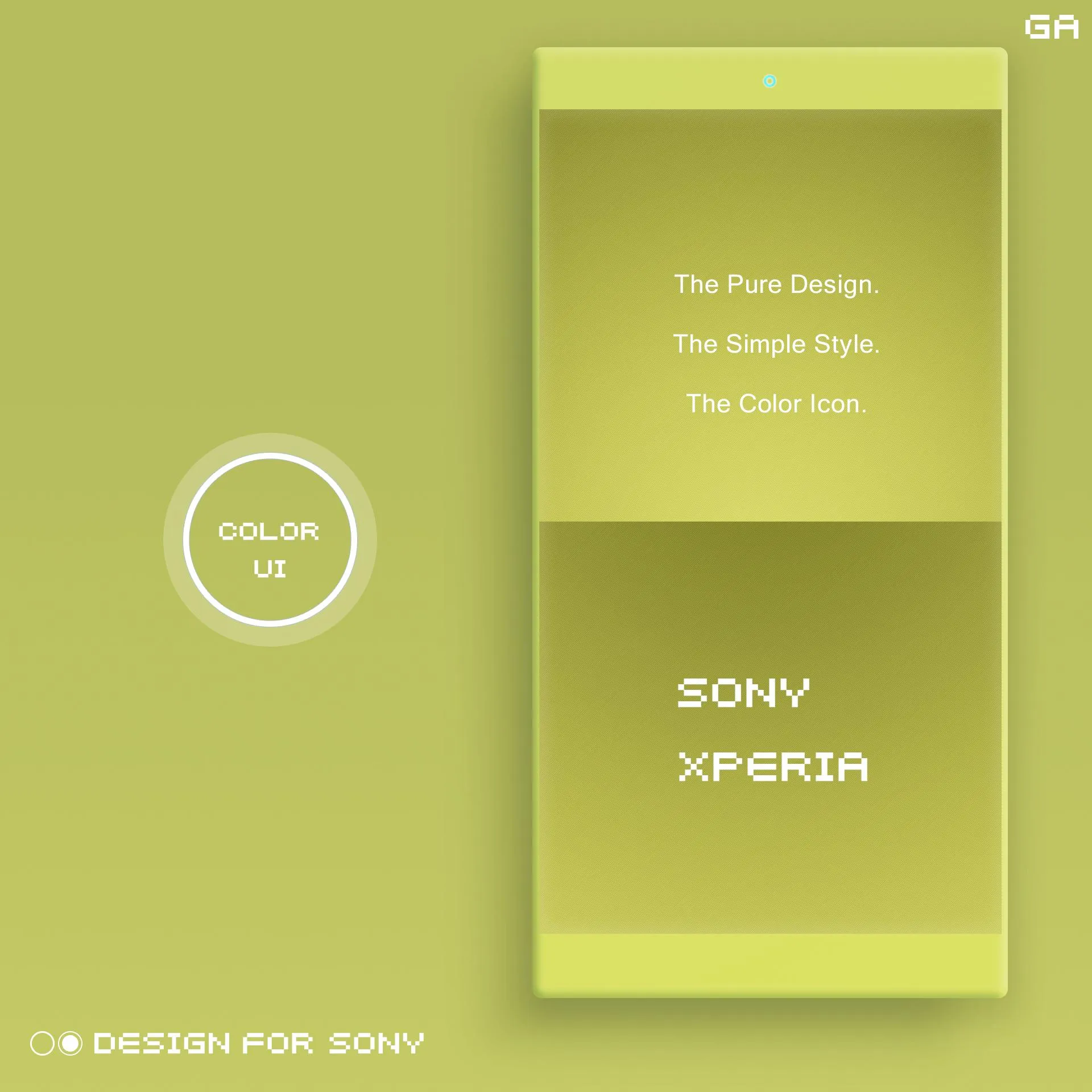 COLOR™ XPERIA Theme | GOLD | Indus Appstore | Screenshot