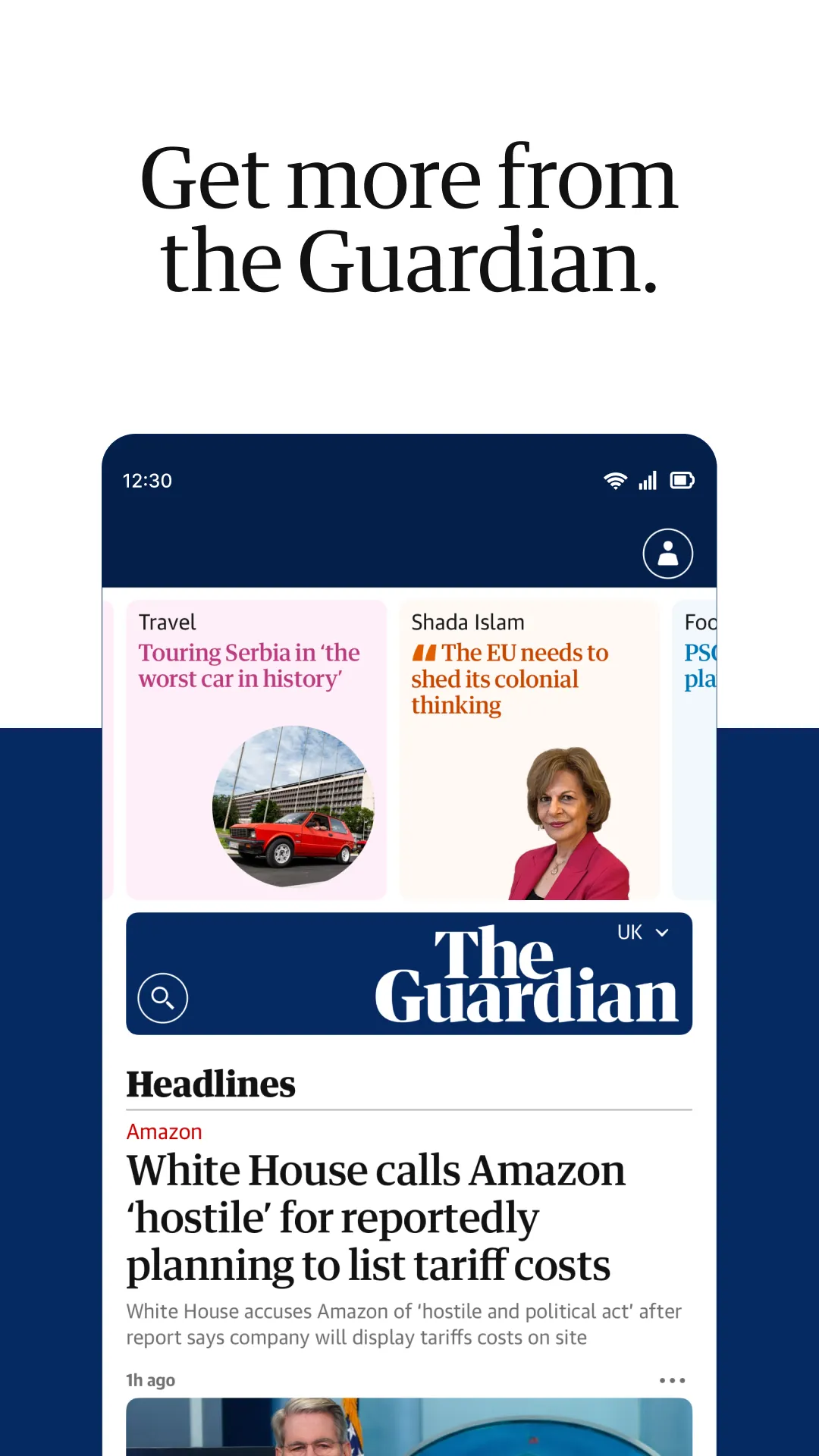 The Guardian - Live World News | Indus Appstore | Screenshot