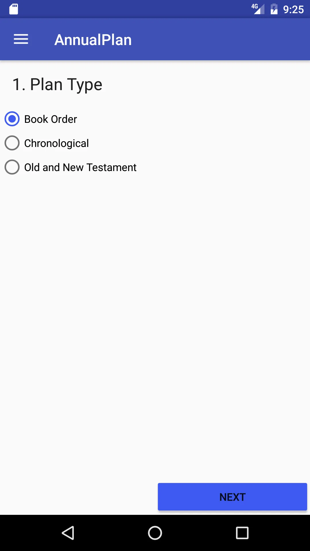 Annual Bible Plan | Indus Appstore | Screenshot