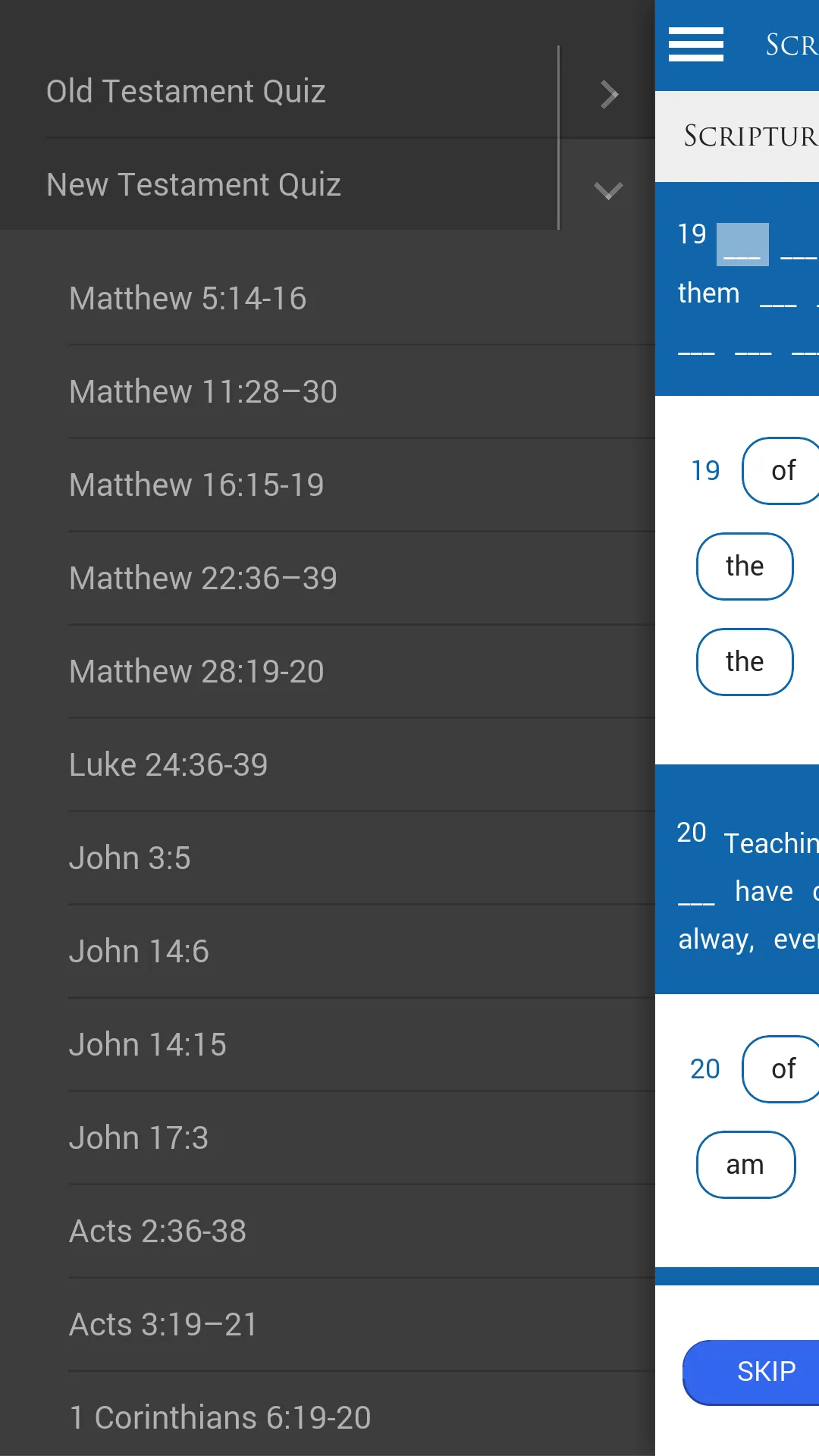 LDS Scripture Mastery | Indus Appstore | Screenshot