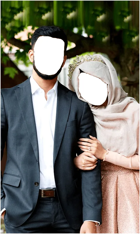 Hijab Muslim Couple Photo Suit | Indus Appstore | Screenshot