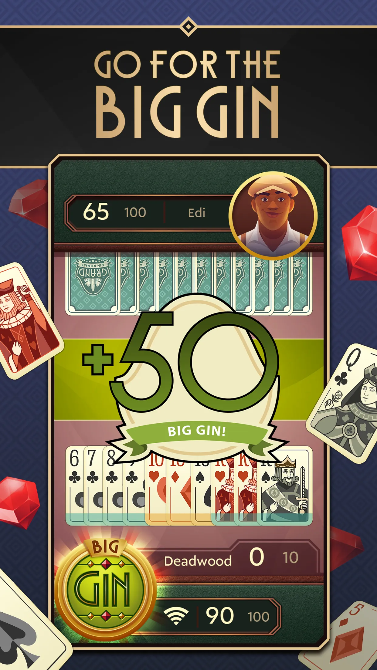 Grand Gin Rummy: Card Game | Indus Appstore | Screenshot