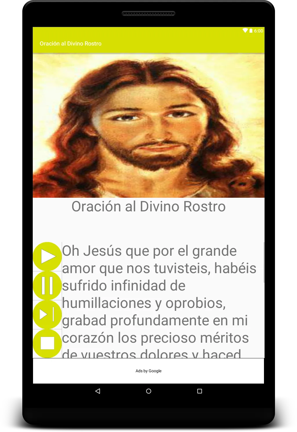 Oración al Divino Rostro | Indus Appstore | Screenshot