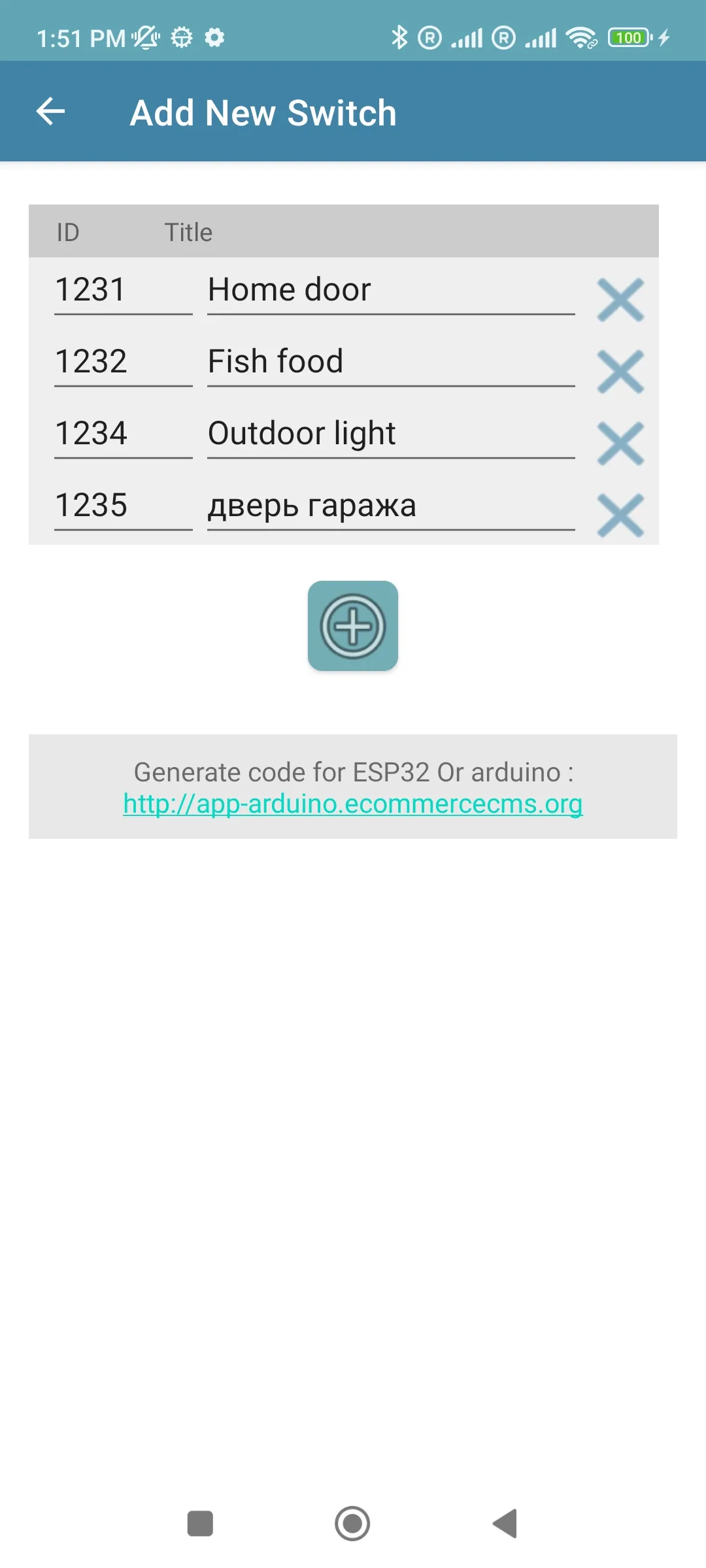 ESP32 Bluetooth button control | Indus Appstore | Screenshot