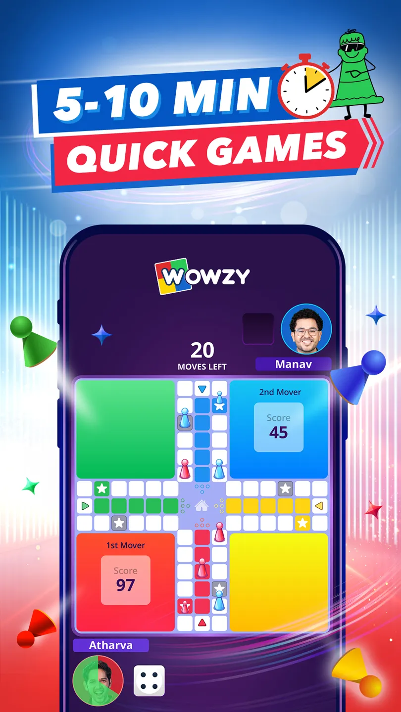 Wowzy: Ludo Online Game | Indus Appstore | Screenshot