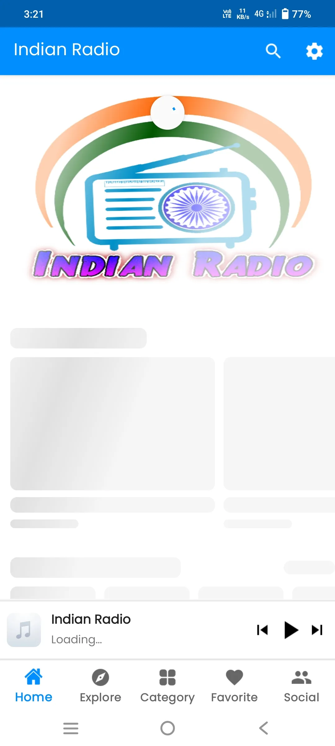 Indian Radio | Indus Appstore | Screenshot