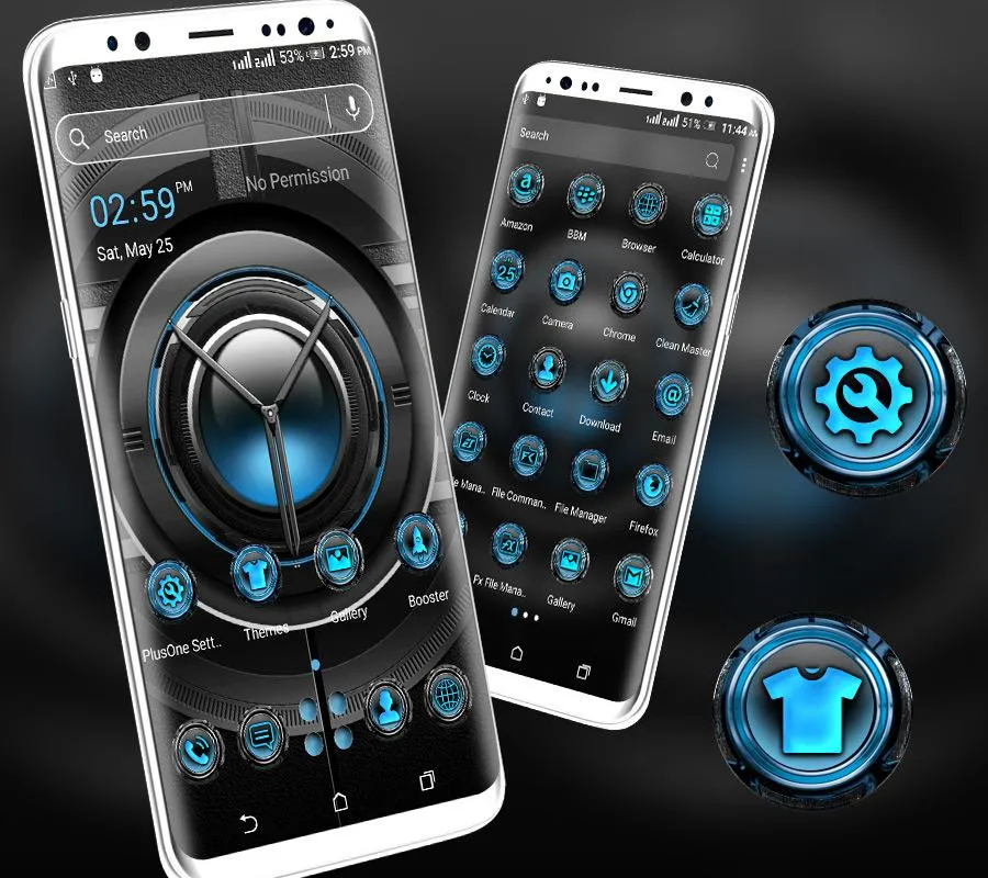 Techno Vault Launcher Theme | Indus Appstore | Screenshot