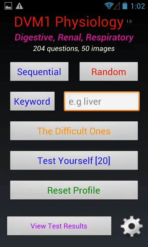 DVM 1st Yr Quiz - Physiology | Indus Appstore | Screenshot