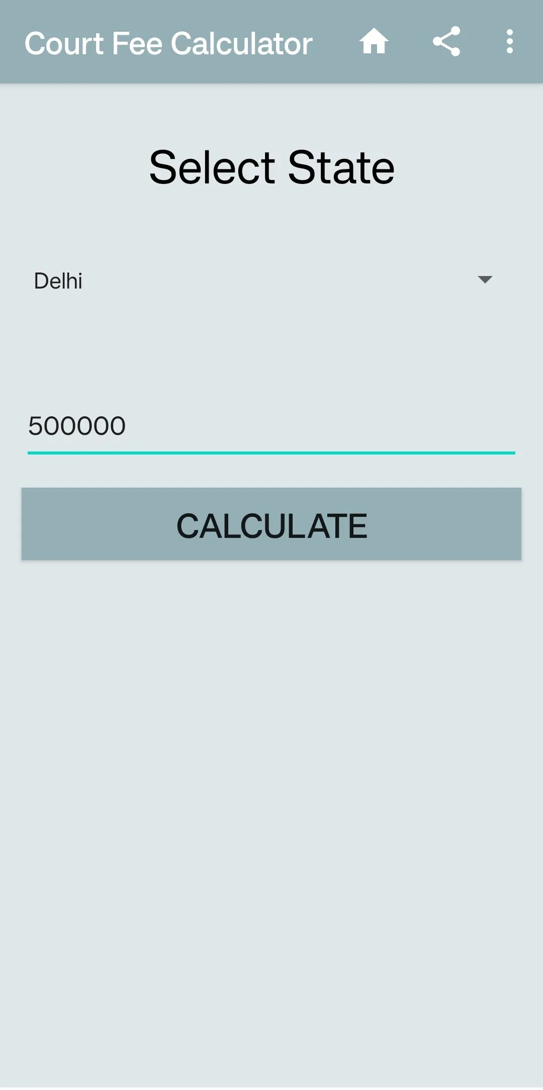 Court Fee Calculator BNS IPC | Indus Appstore | Screenshot