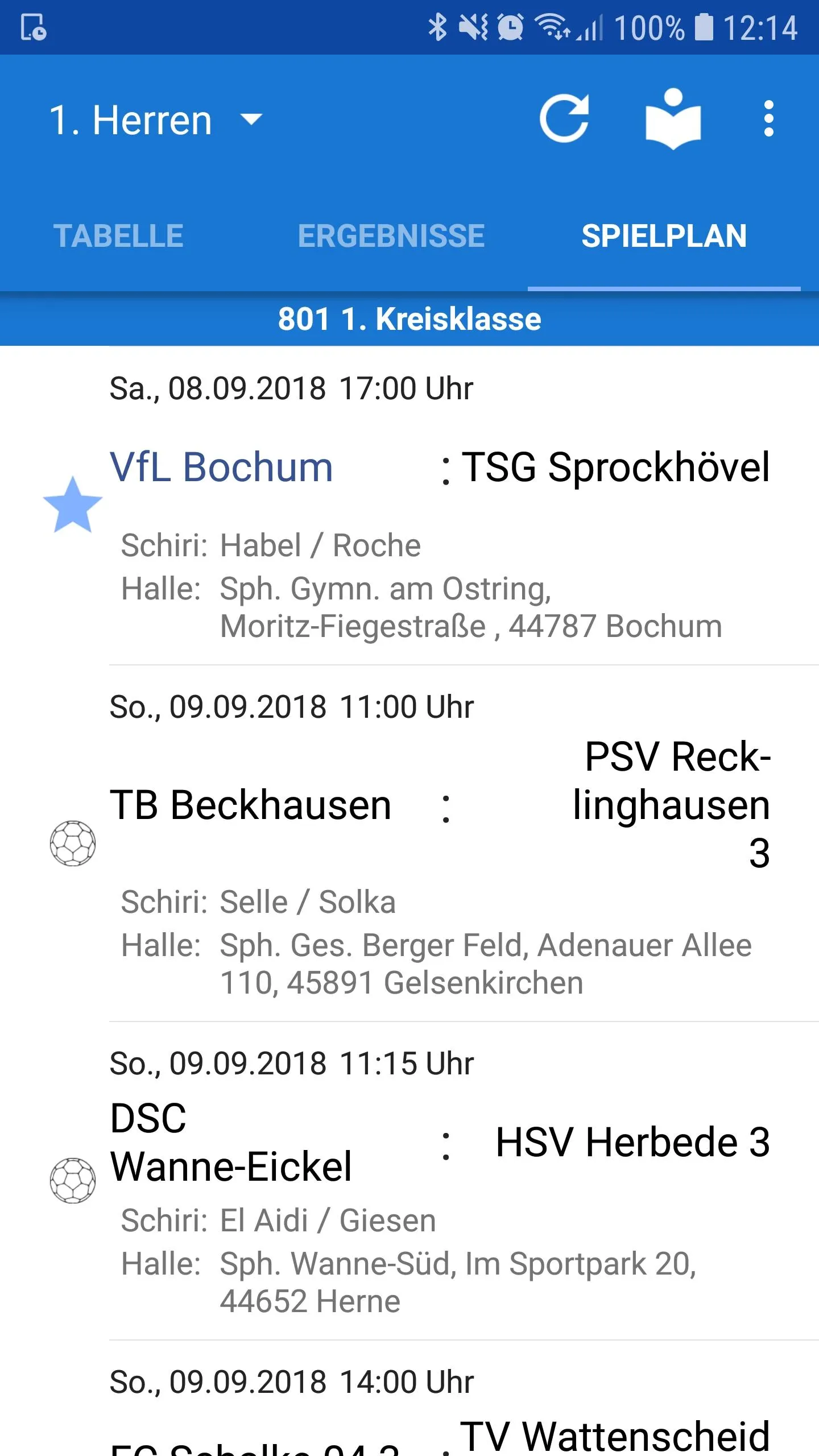 VfL Bochum "Die Handballer" | Indus Appstore | Screenshot