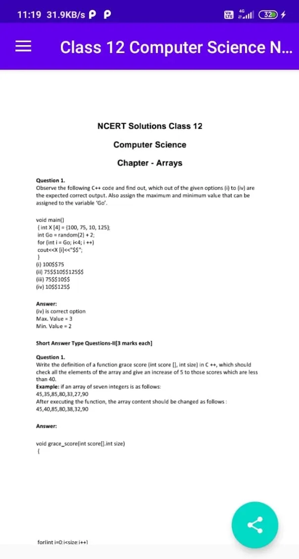 Class 12 Computer Science NCER | Indus Appstore | Screenshot