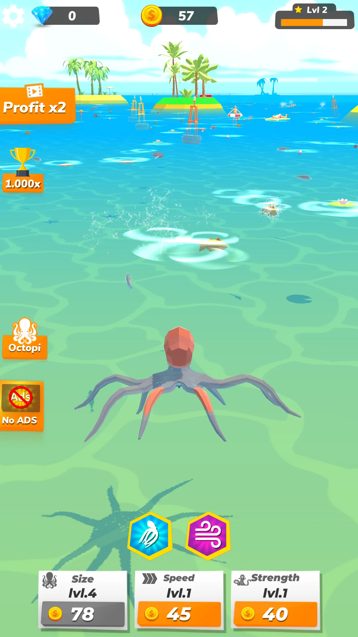 Idle Octopus - Tycoon Game | Indus Appstore | Screenshot