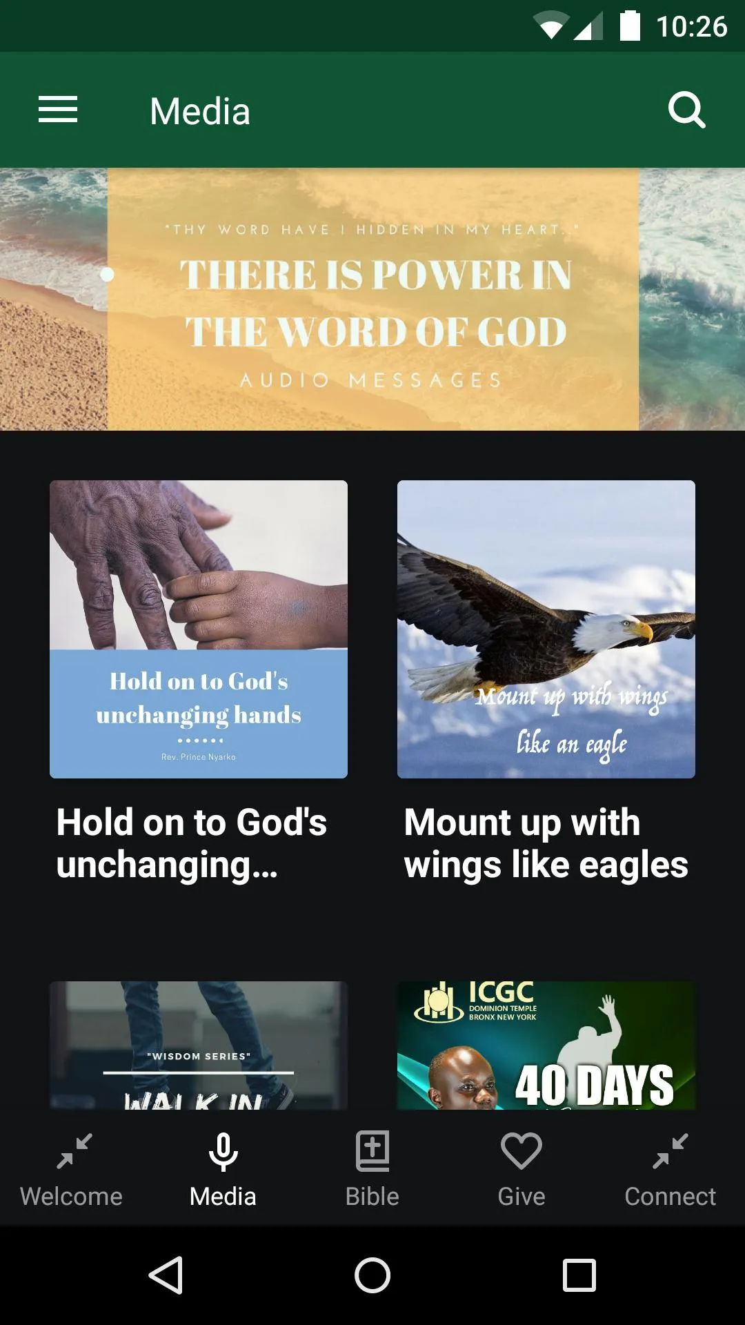 ICGC, Dominion Temple, NY | Indus Appstore | Screenshot