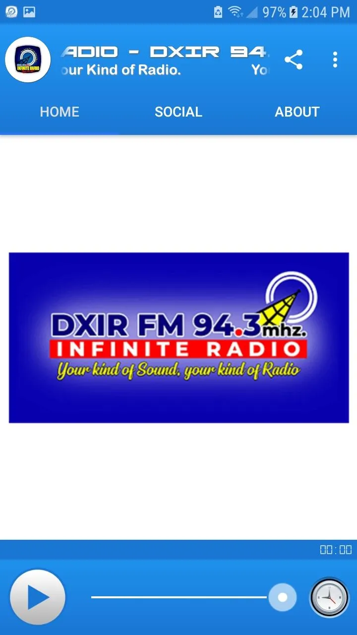 Infinite Radio - DXIR 94.3 mhz | Indus Appstore | Screenshot