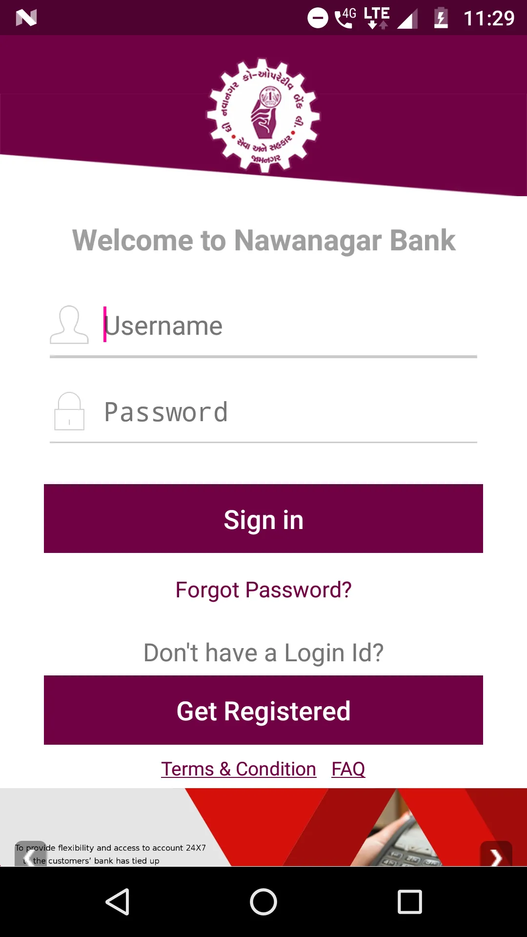 Nawanagar Bank Mobile Banking | Indus Appstore | Screenshot