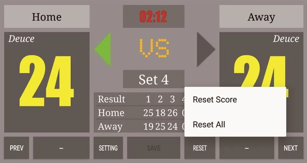 Scoreboard : Volley Ball | Indus Appstore | Screenshot