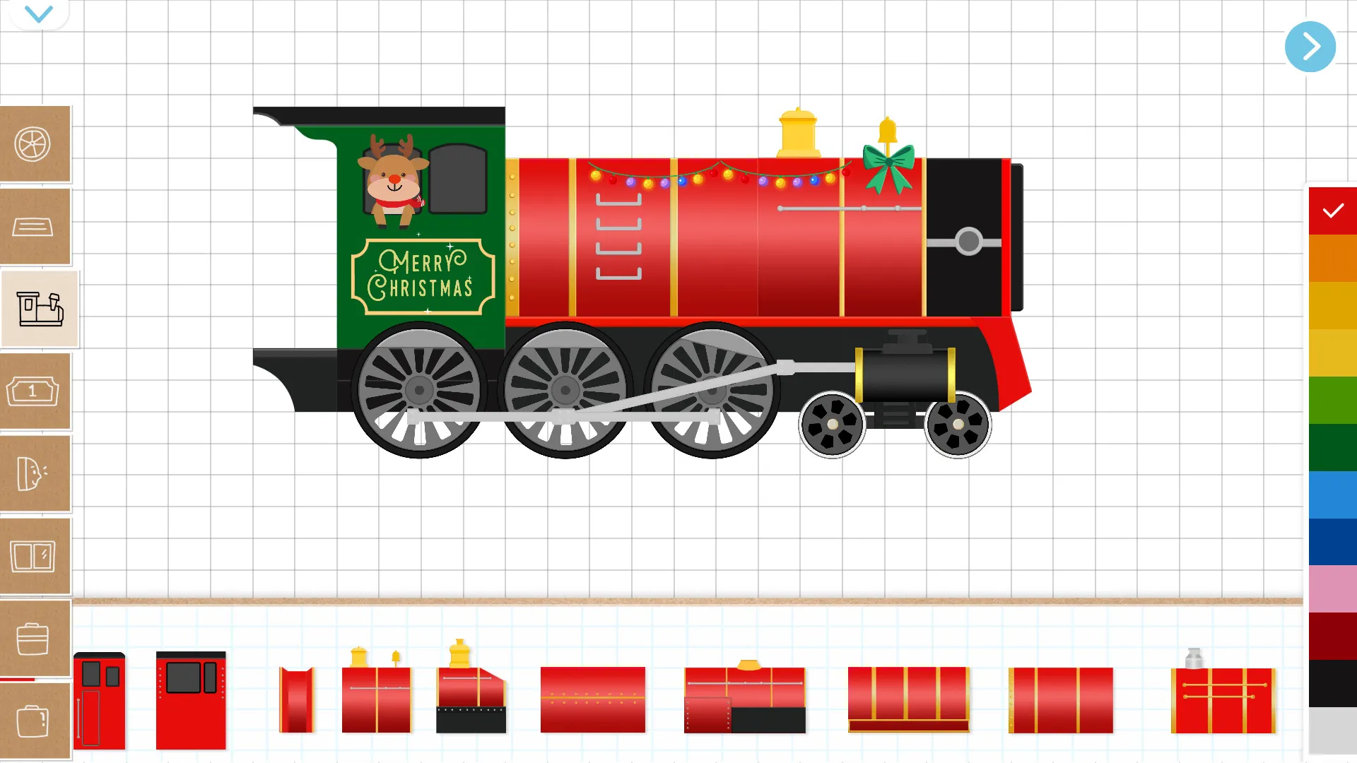 Christmas Train Game For Kids | Indus Appstore | Screenshot