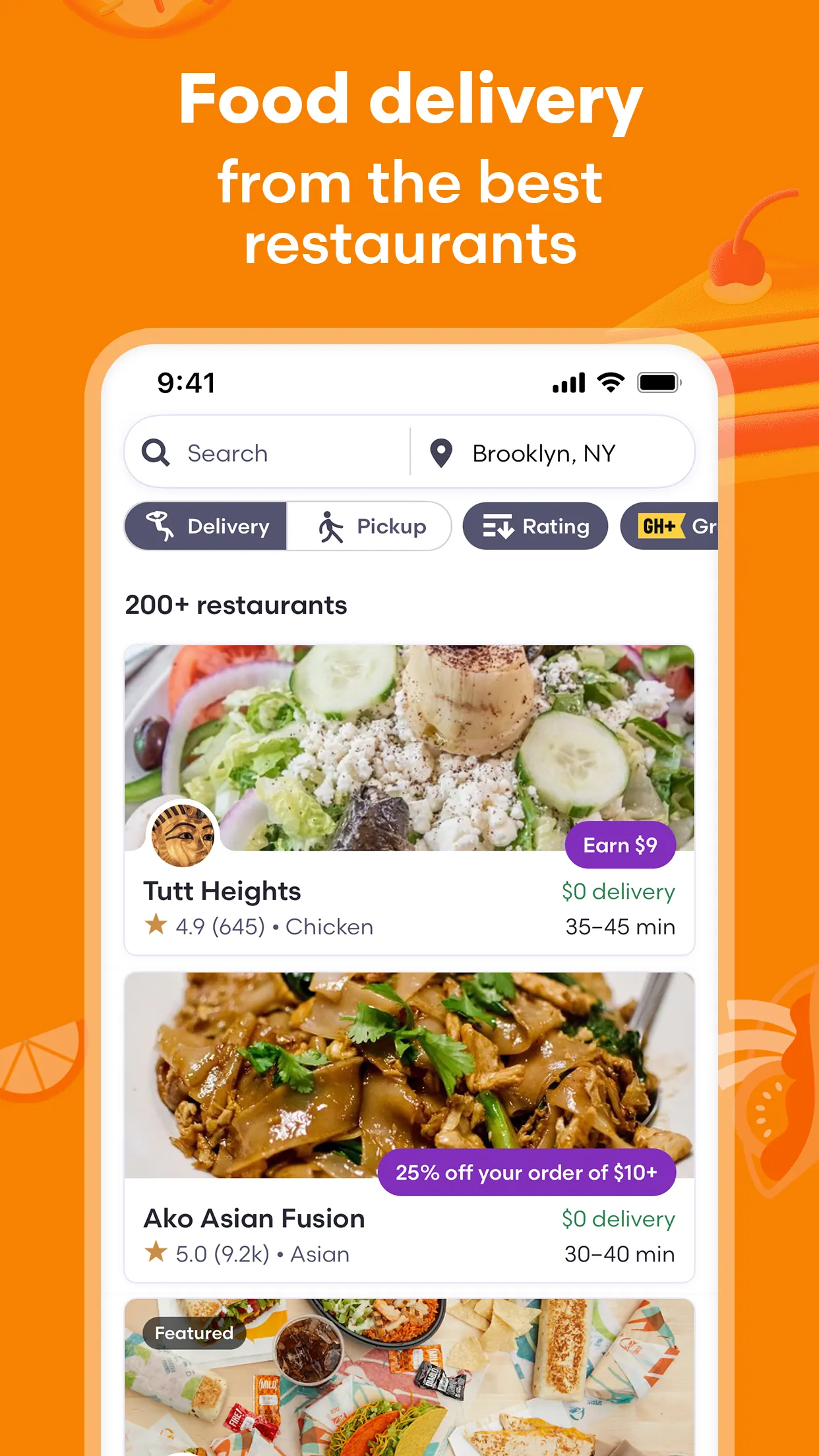 Grubhub: Food Delivery | Indus Appstore | Screenshot