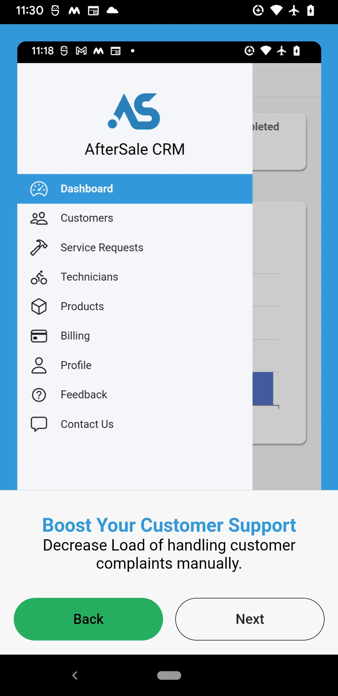 Aftersale Field Service CRM | Indus Appstore | Screenshot