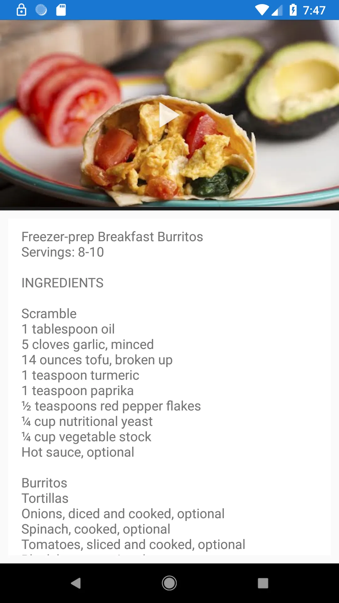 Breakfast Recipes | Indus Appstore | Screenshot