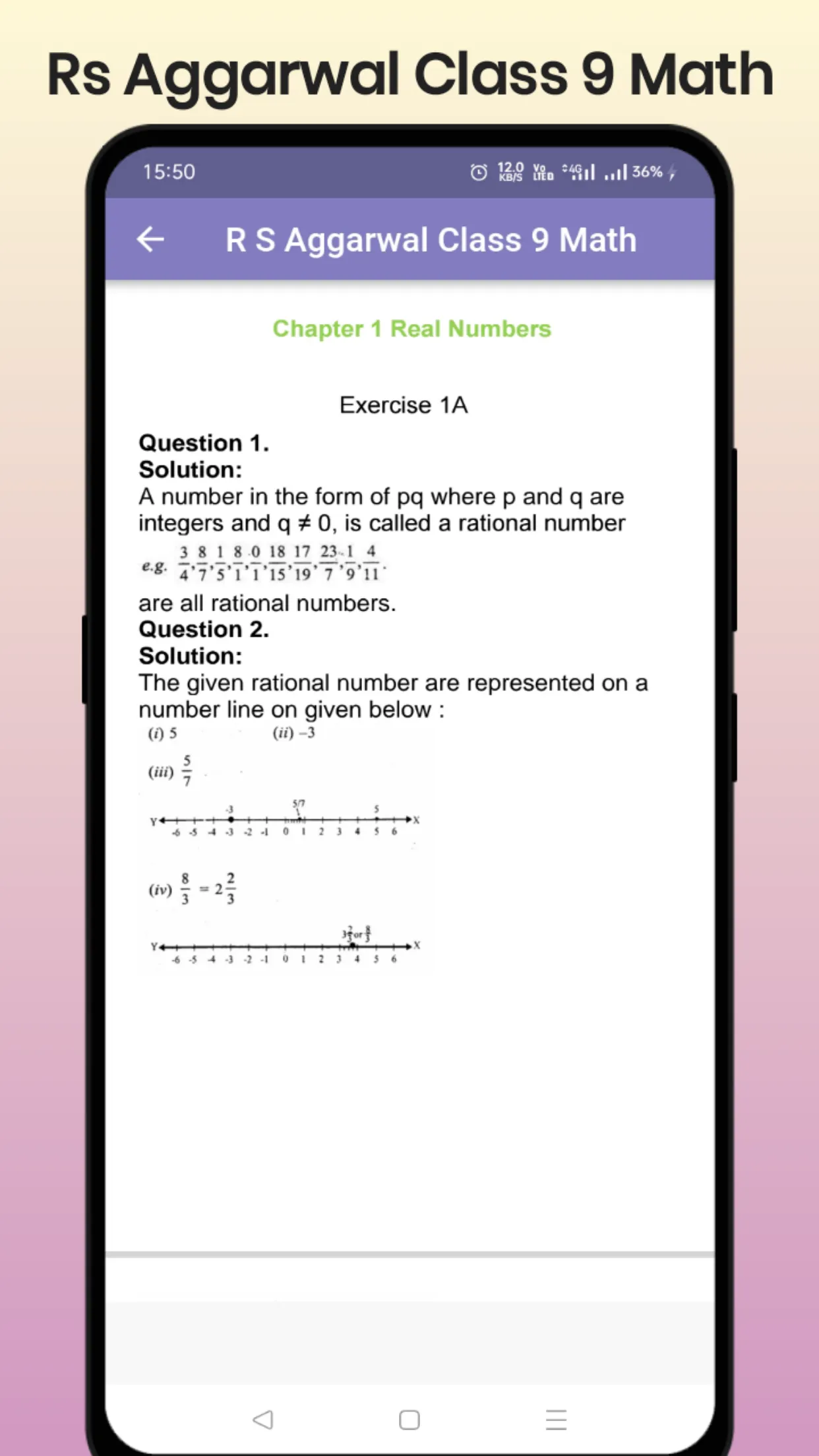 Rs Aggrawal Class 9 Math | Indus Appstore | Screenshot