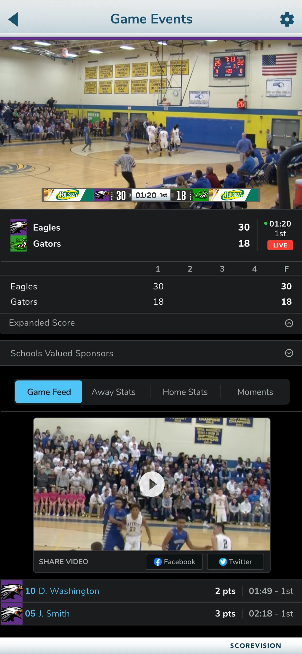 ScoreVision Fan App | Indus Appstore | Screenshot