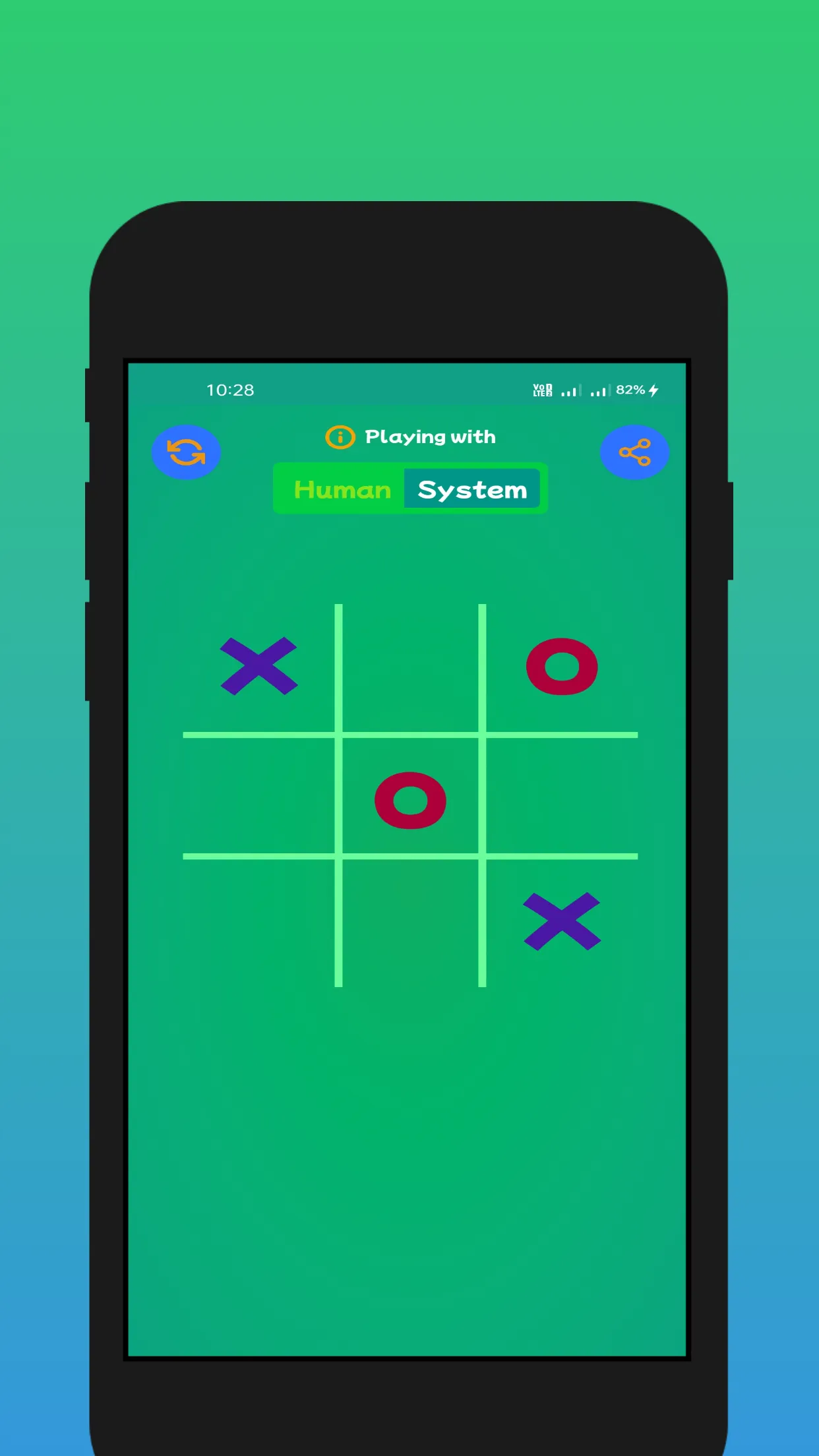 Tic Tac Toe - Puzzle Game | Indus Appstore | Screenshot