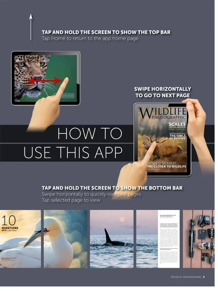 Wildlife Photographic Magazine | Indus Appstore | Screenshot