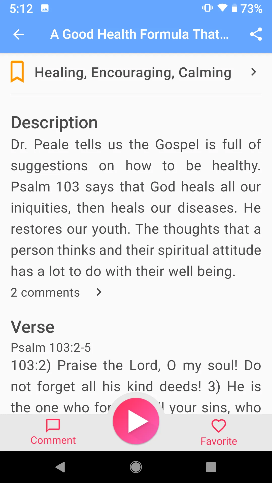 The Sermons of Dr. Peale | Indus Appstore | Screenshot