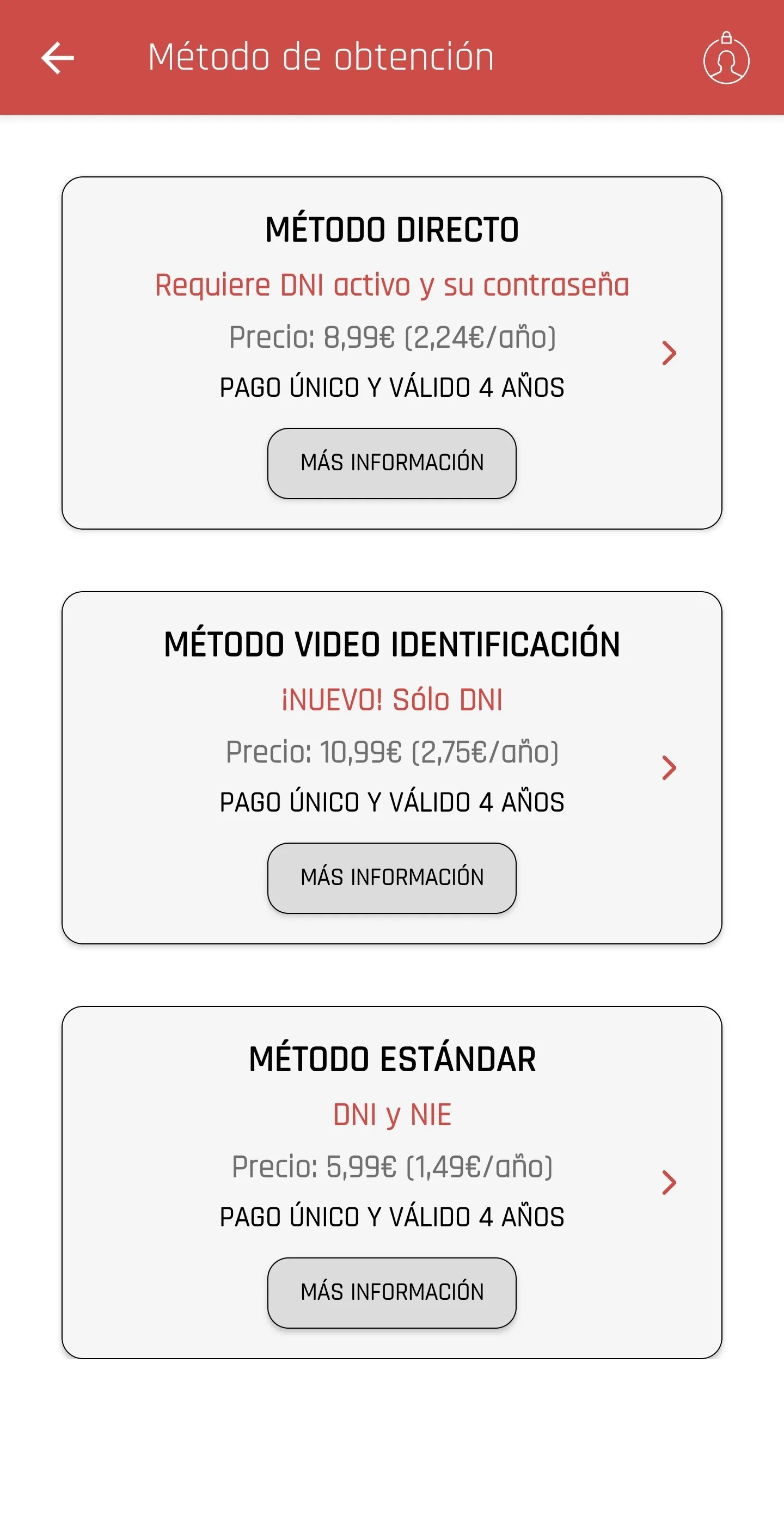 Certificado Digital con DNI | Indus Appstore | Screenshot