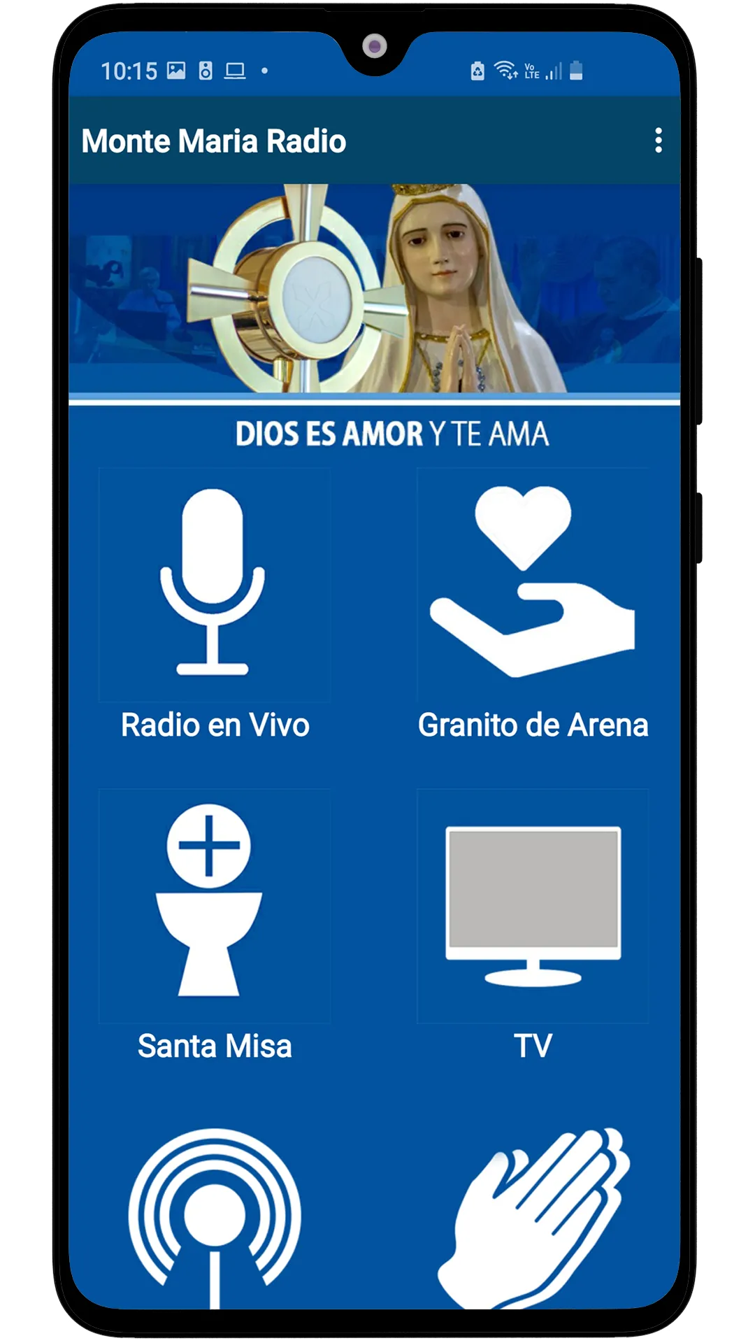 Monte Maria Radio | Indus Appstore | Screenshot