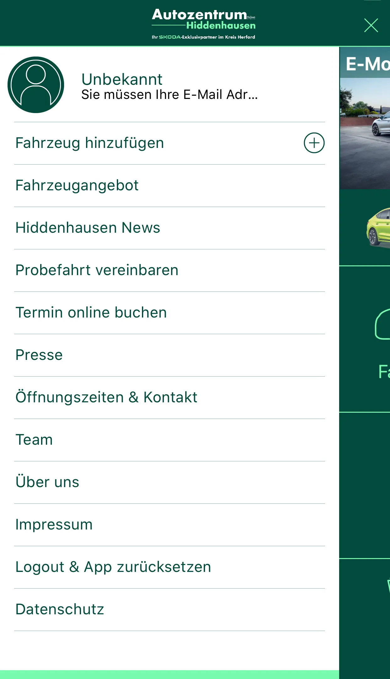 SKODA Hiddenhausen | Indus Appstore | Screenshot