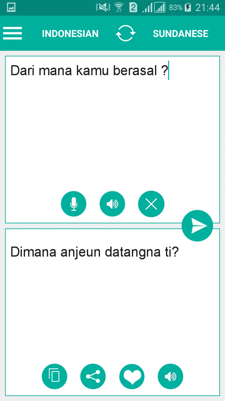 Sundanese Indonesian Translate | Indus Appstore | Screenshot