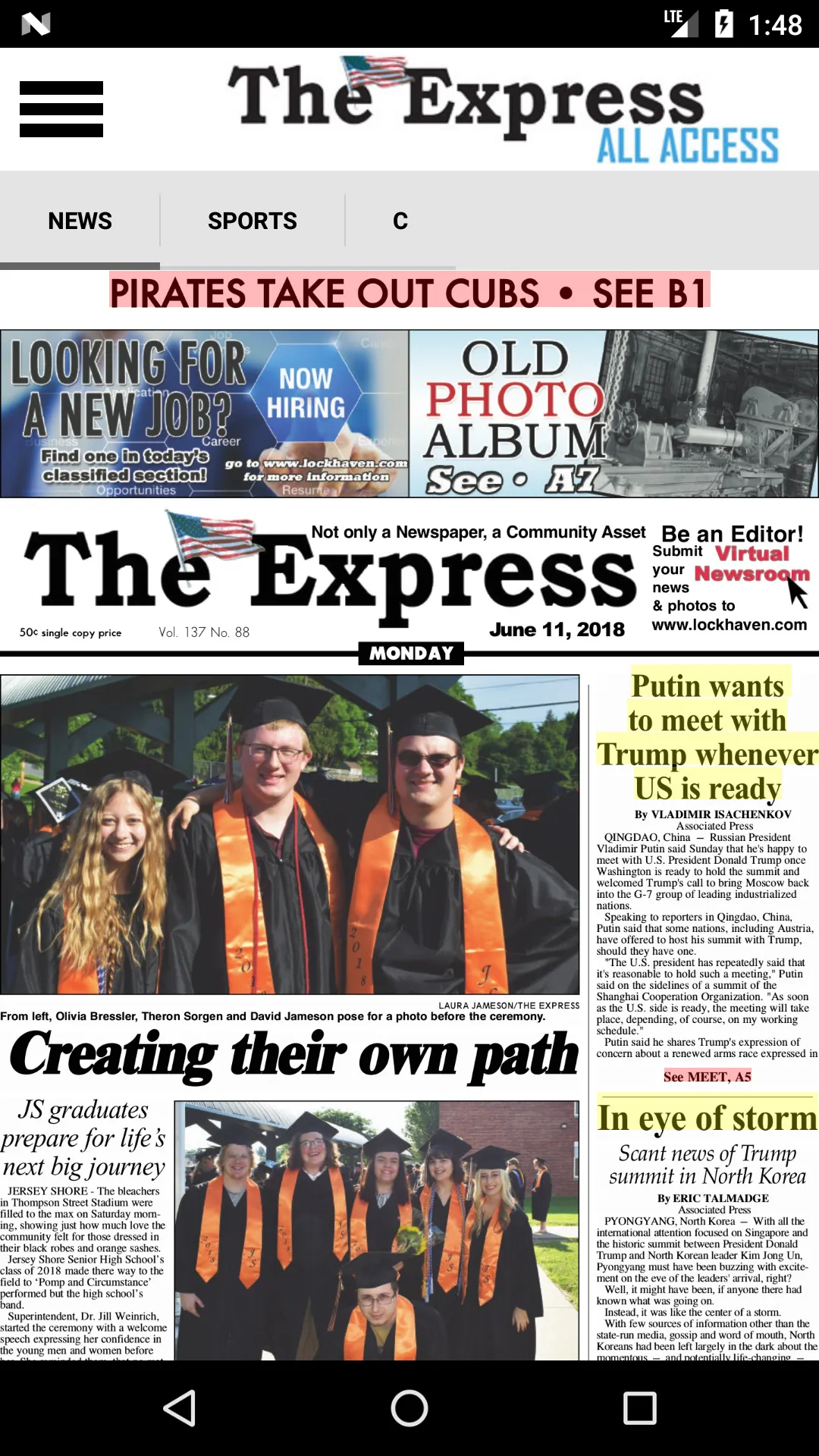 The Express All Access | Indus Appstore | Screenshot