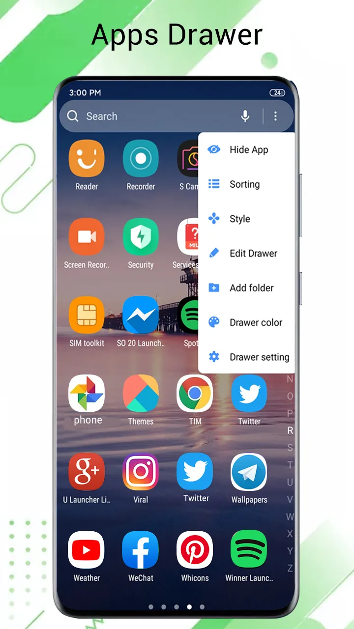 One S20 Launcher - S20 One Ui | Indus Appstore | Screenshot