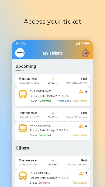 OSRTC Bus Booking | Indus Appstore | Screenshot