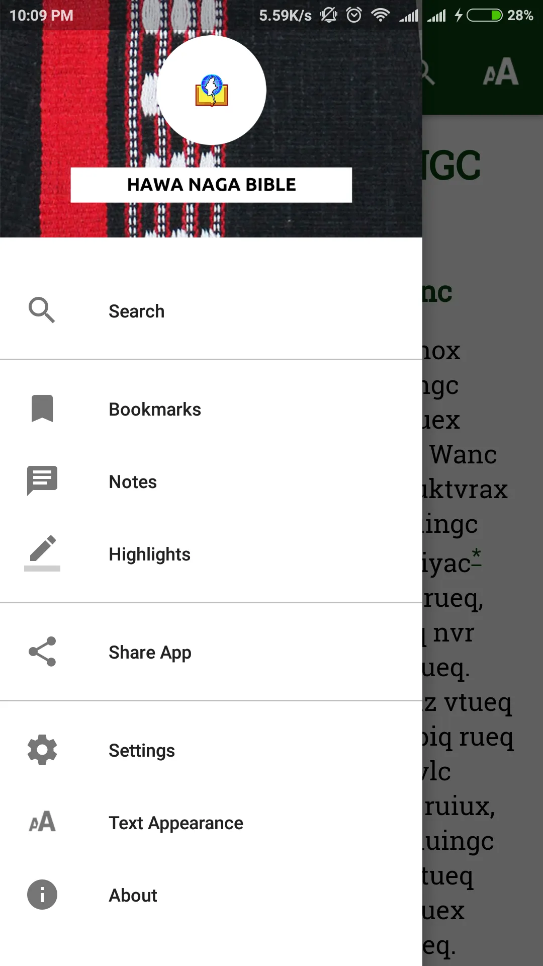 Hawa Naga Bible | Indus Appstore | Screenshot