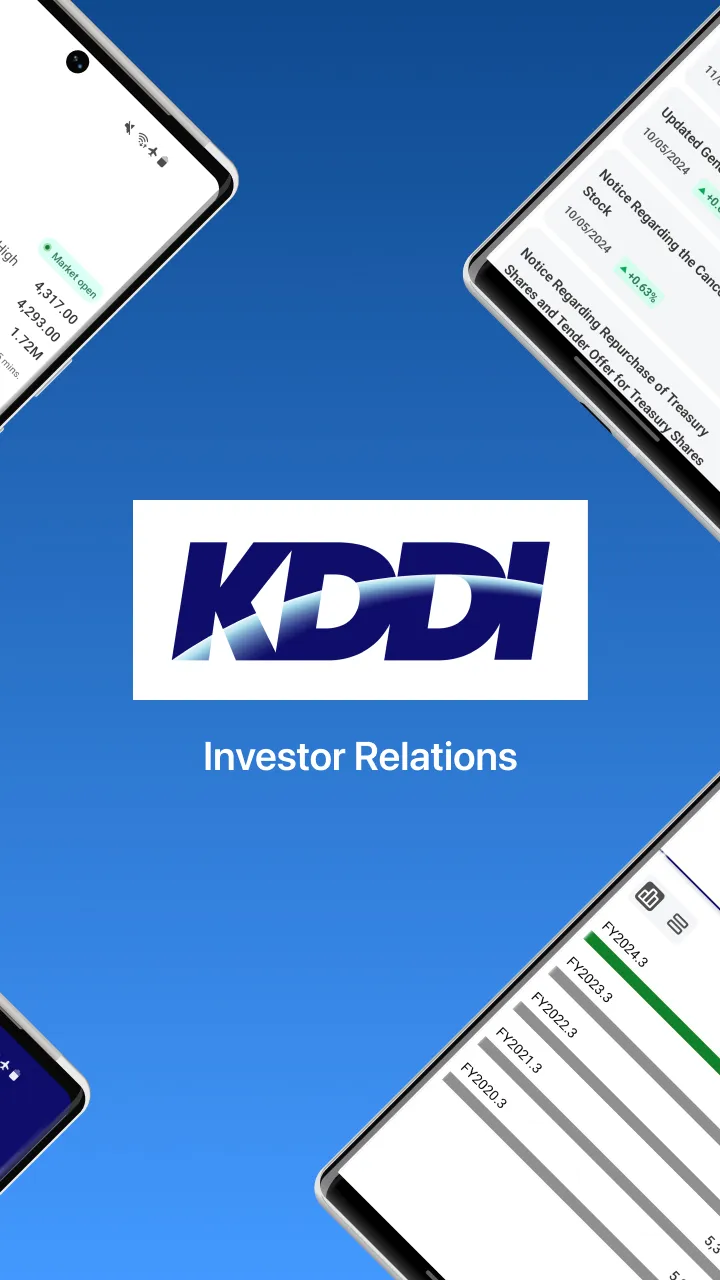 KDDI Investor Relations | Indus Appstore | Screenshot