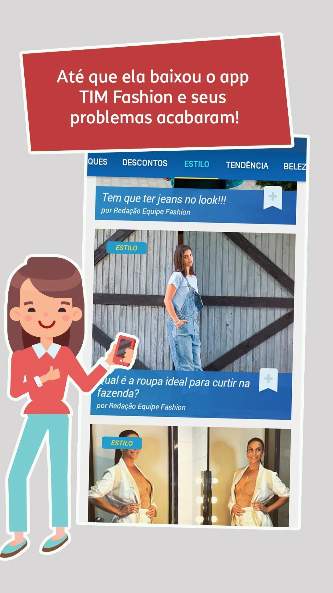 TIM Fashion | Dicas de moda, e | Indus Appstore | Screenshot