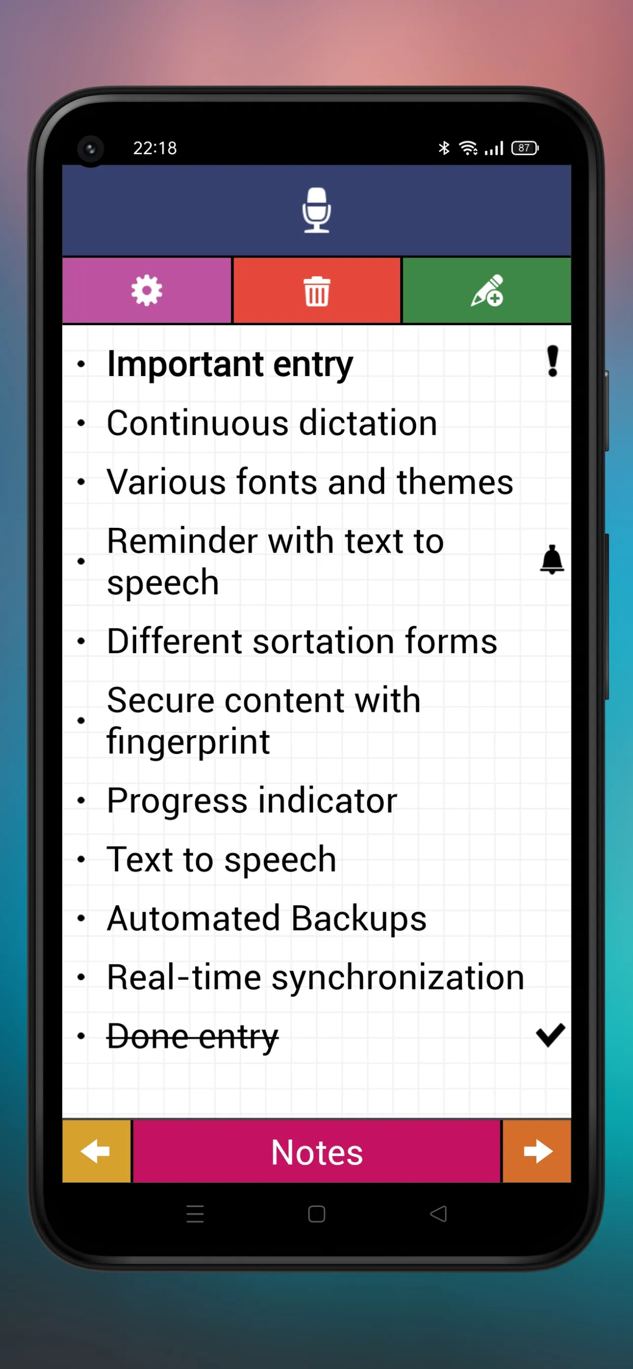 Voice Notepad - Speech to Text | Indus Appstore | Screenshot