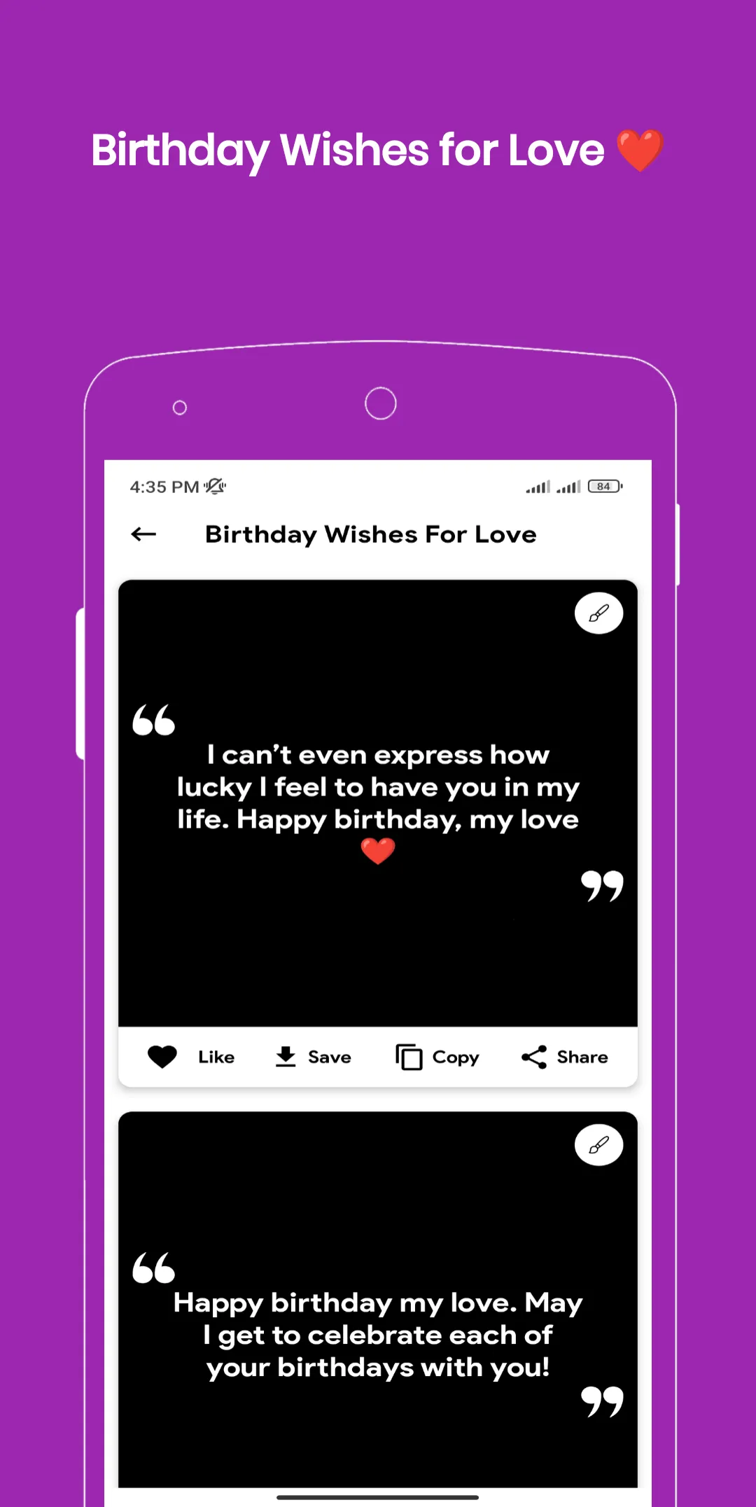 Birthday Wishes Messages | Indus Appstore | Screenshot