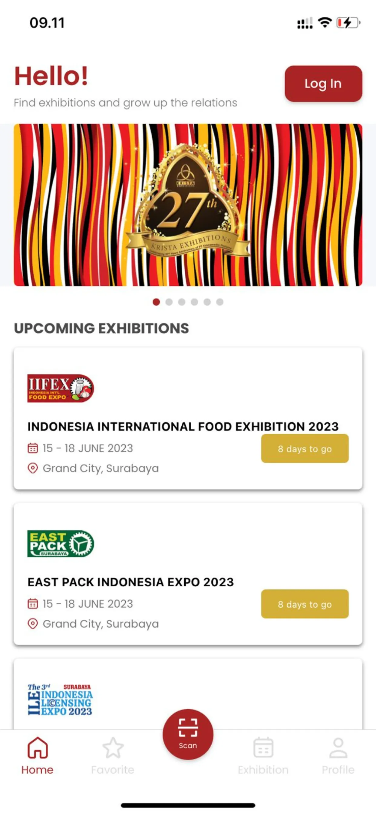 Krista Exhibitions | Indus Appstore | Screenshot