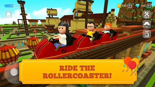 Roller Coaster Craft | Indus Appstore | Screenshot