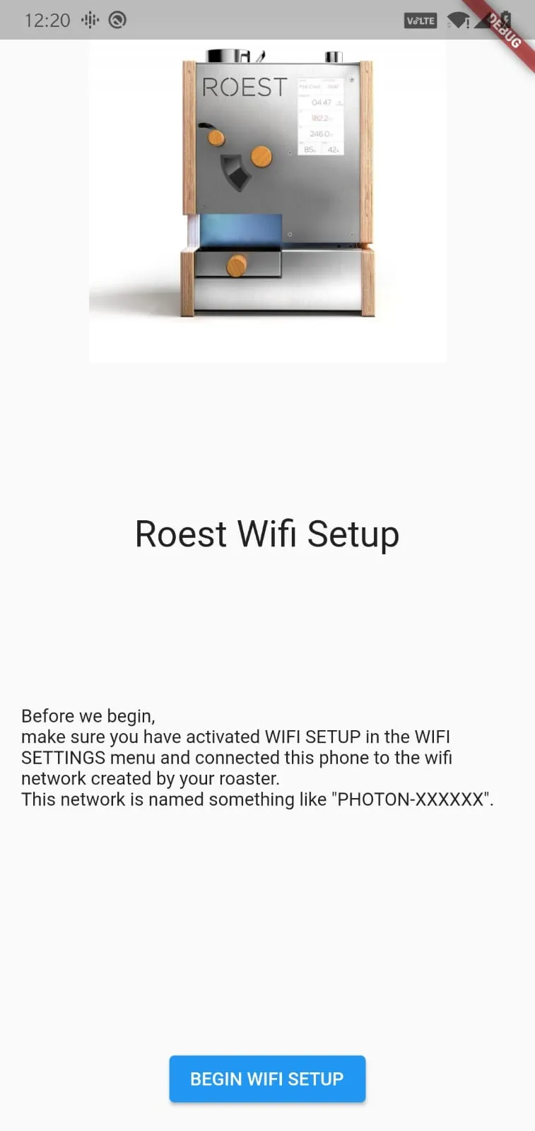 Roest Wifi Setup | Indus Appstore | Screenshot