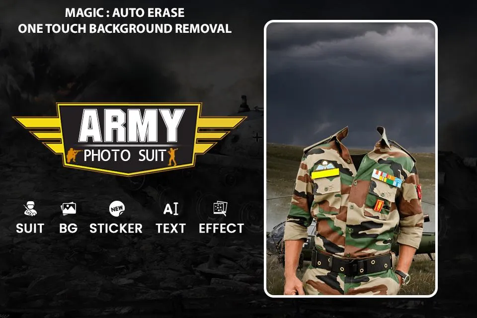 Army Photo Suit Editor | Indus Appstore | Screenshot