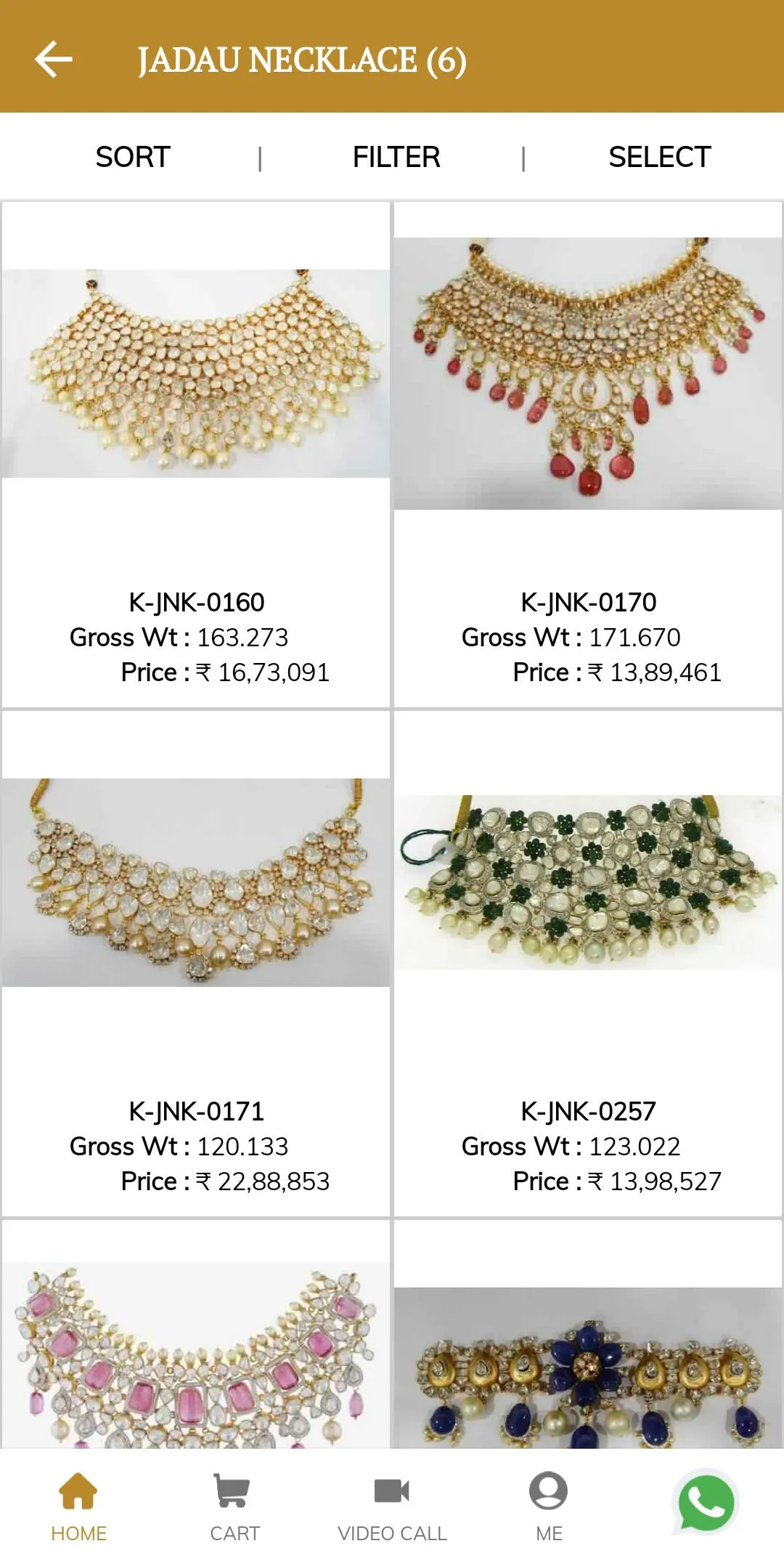 Kalasha Fine Jewels | Indus Appstore | Screenshot