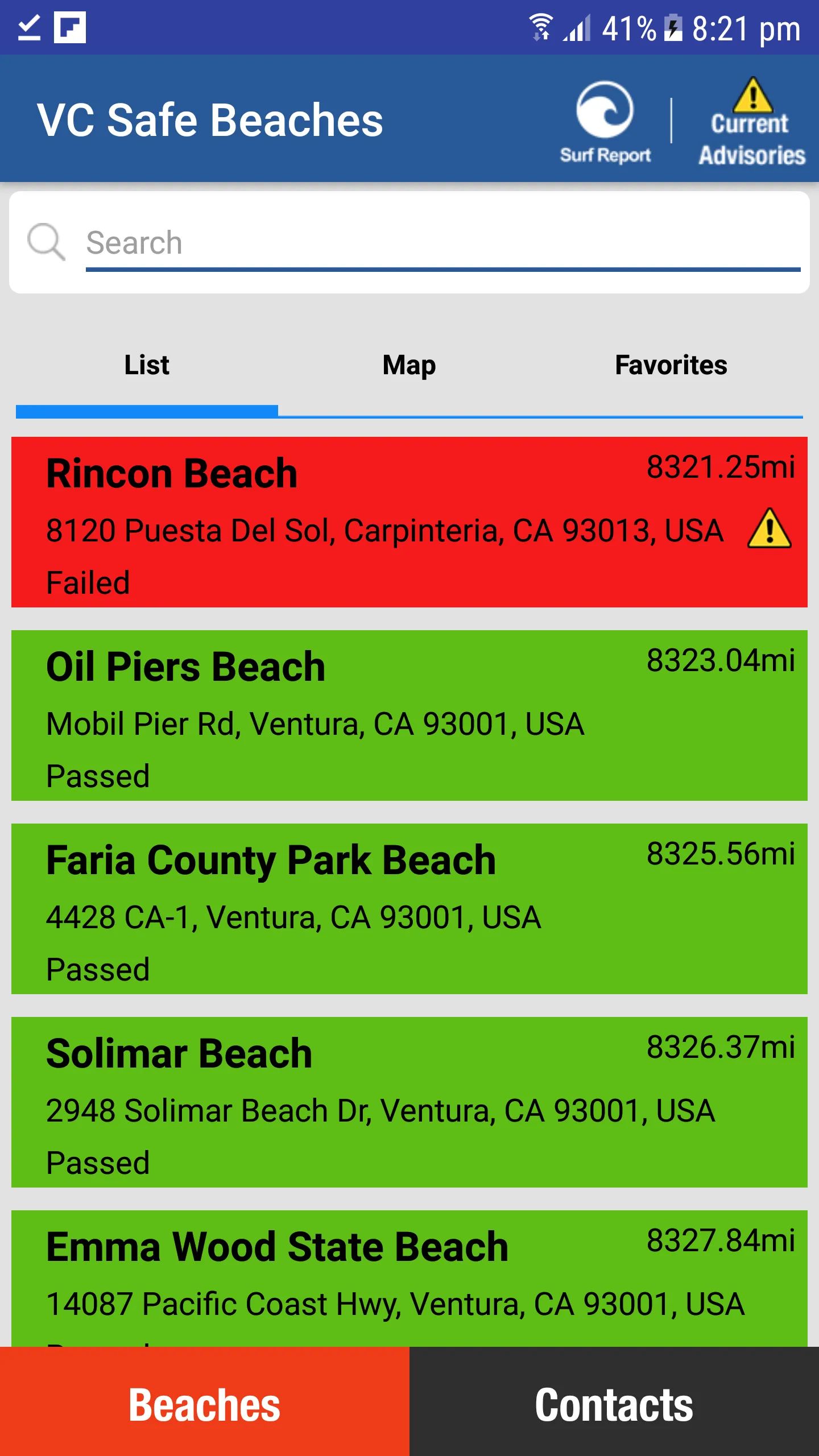 VC Safe Beaches | Indus Appstore | Screenshot