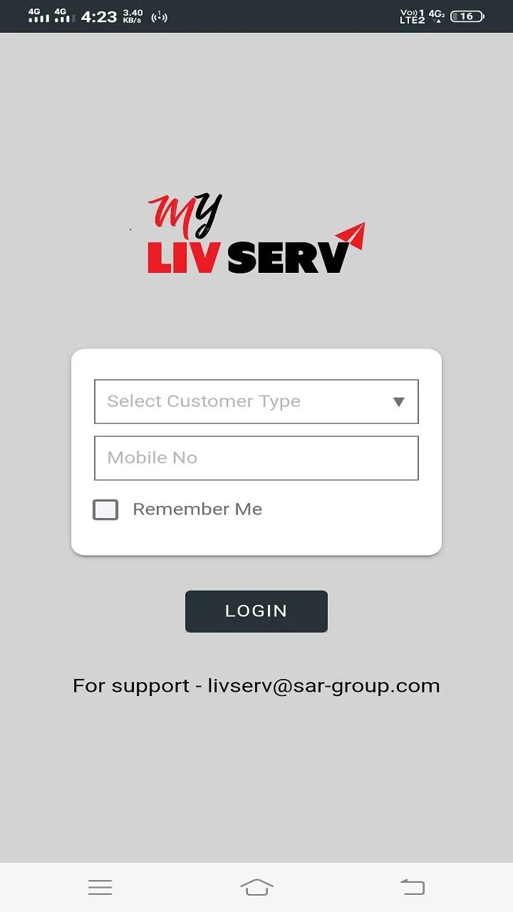 MY LIVSERV | Indus Appstore | Screenshot