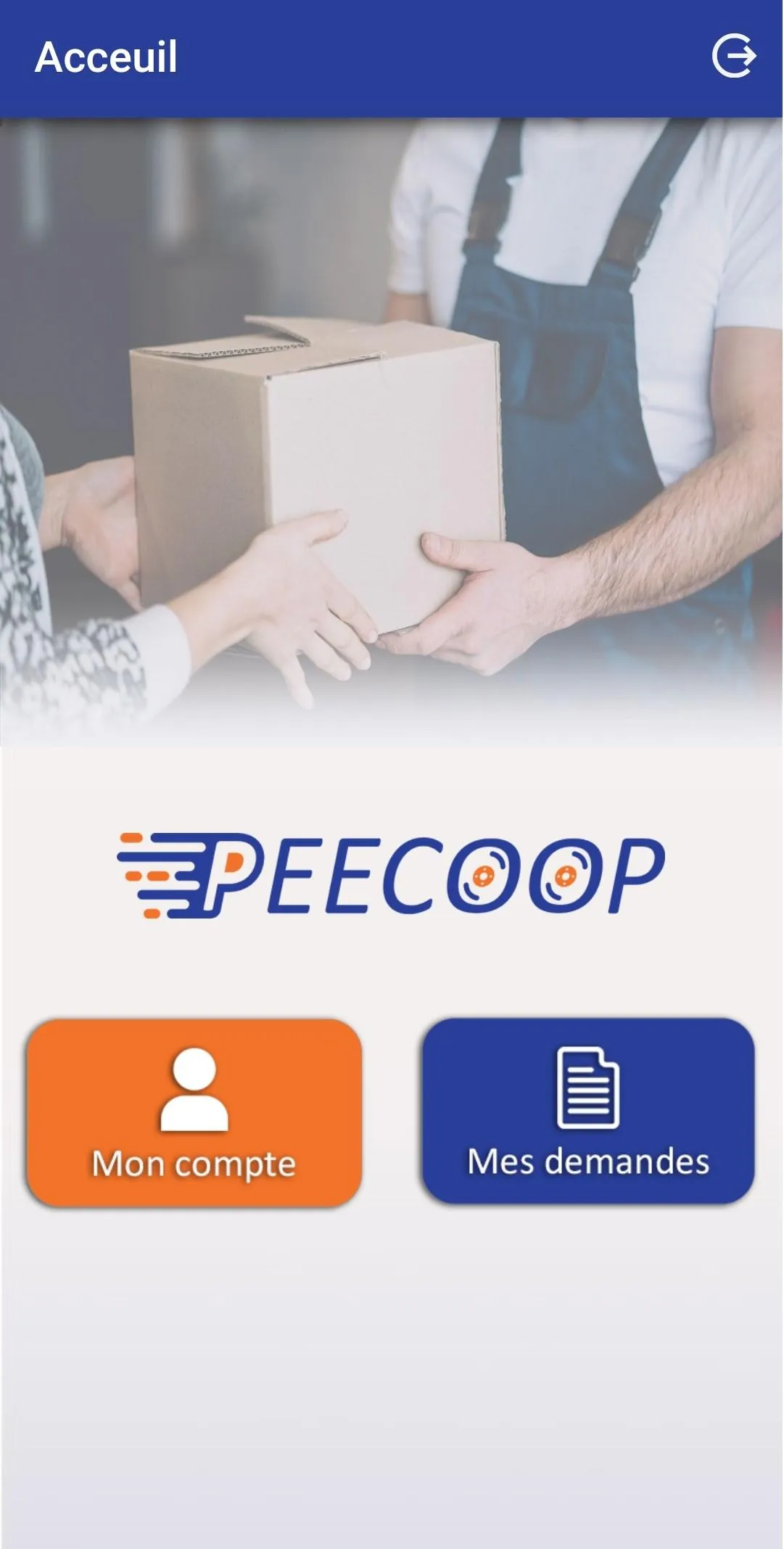 PeeCoop - Livraison colis, mar | Indus Appstore | Screenshot